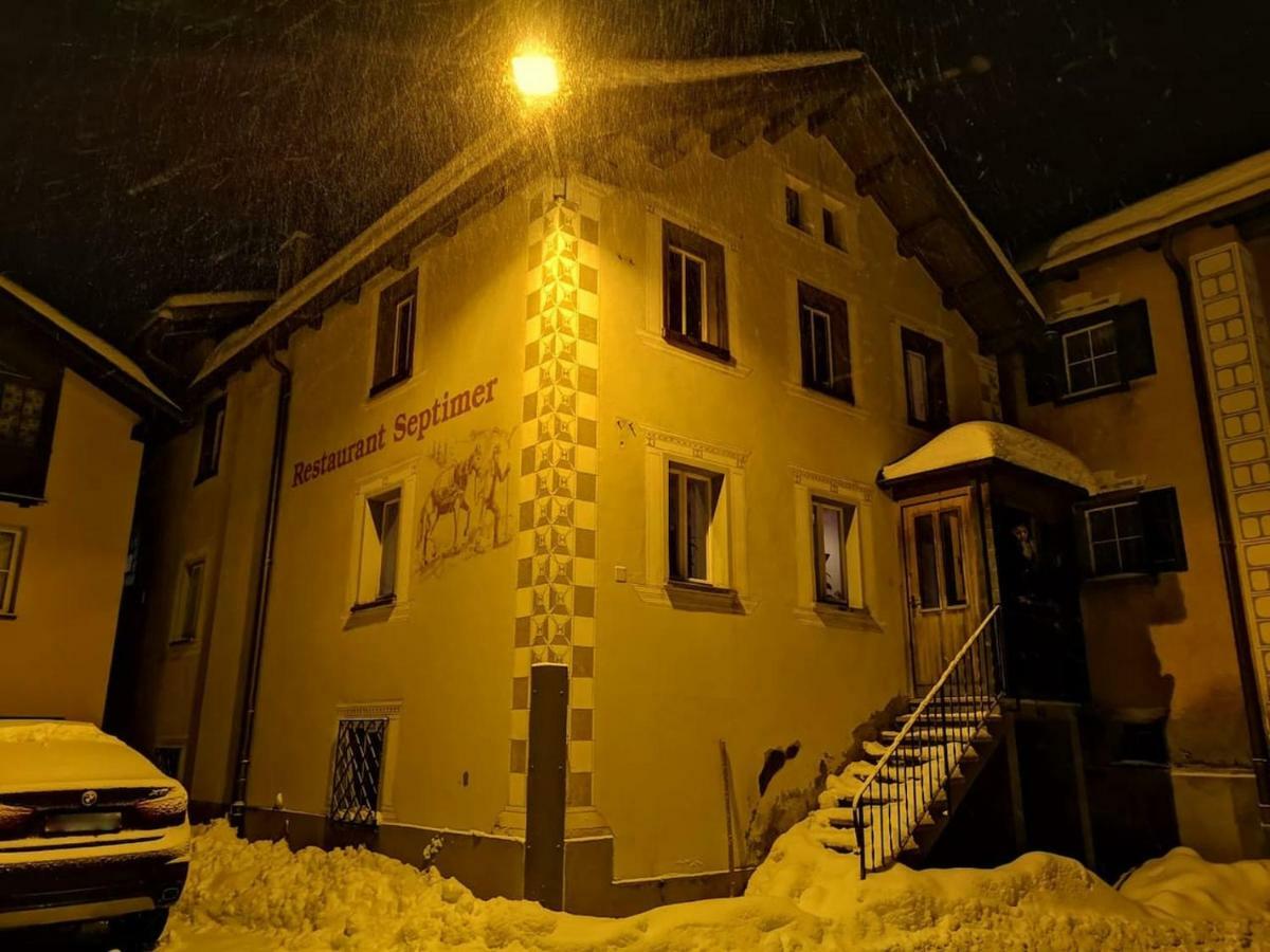 Ferienhaus Septimer Bivio Buitenkant foto
